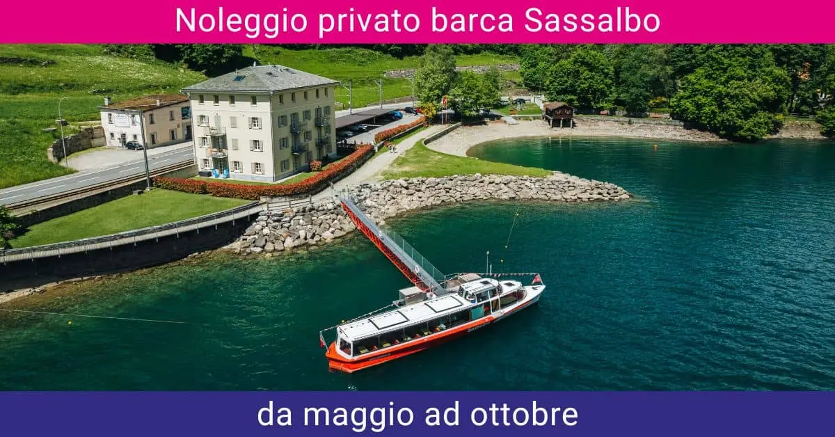 noleggio privato barca Sassalbo