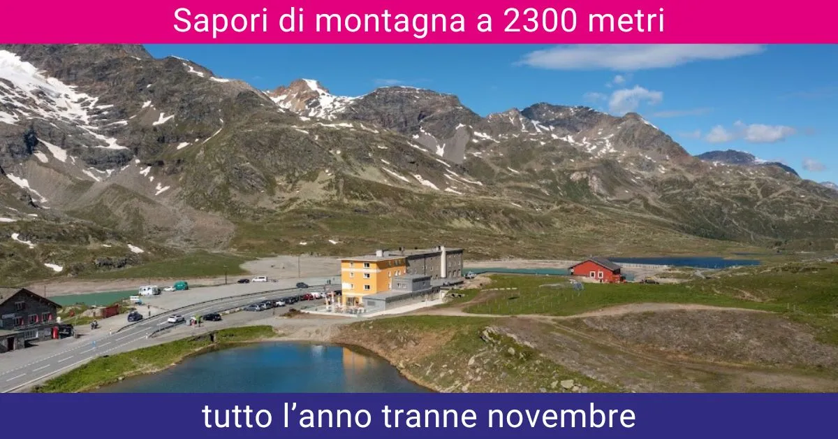 goditi un pasto presso Restaurant Hotel Bernina Hospiz a 2300m